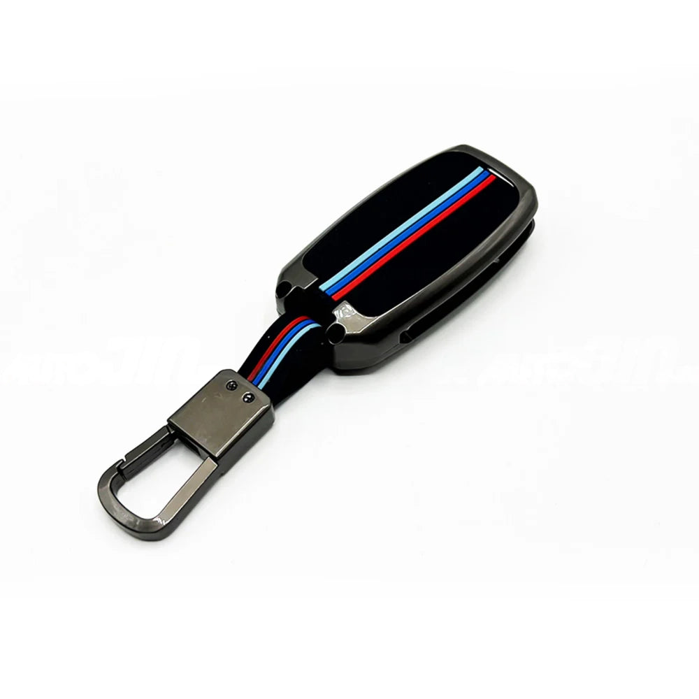 KIA Picanto Metal Key Cover (2019-2026) – Premium Metallic Grey Case
