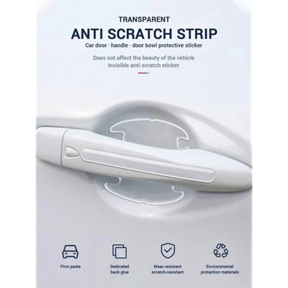 Suzuki Transparent Car Inner Door Handle Protector Scratch Guard 4 Pcs