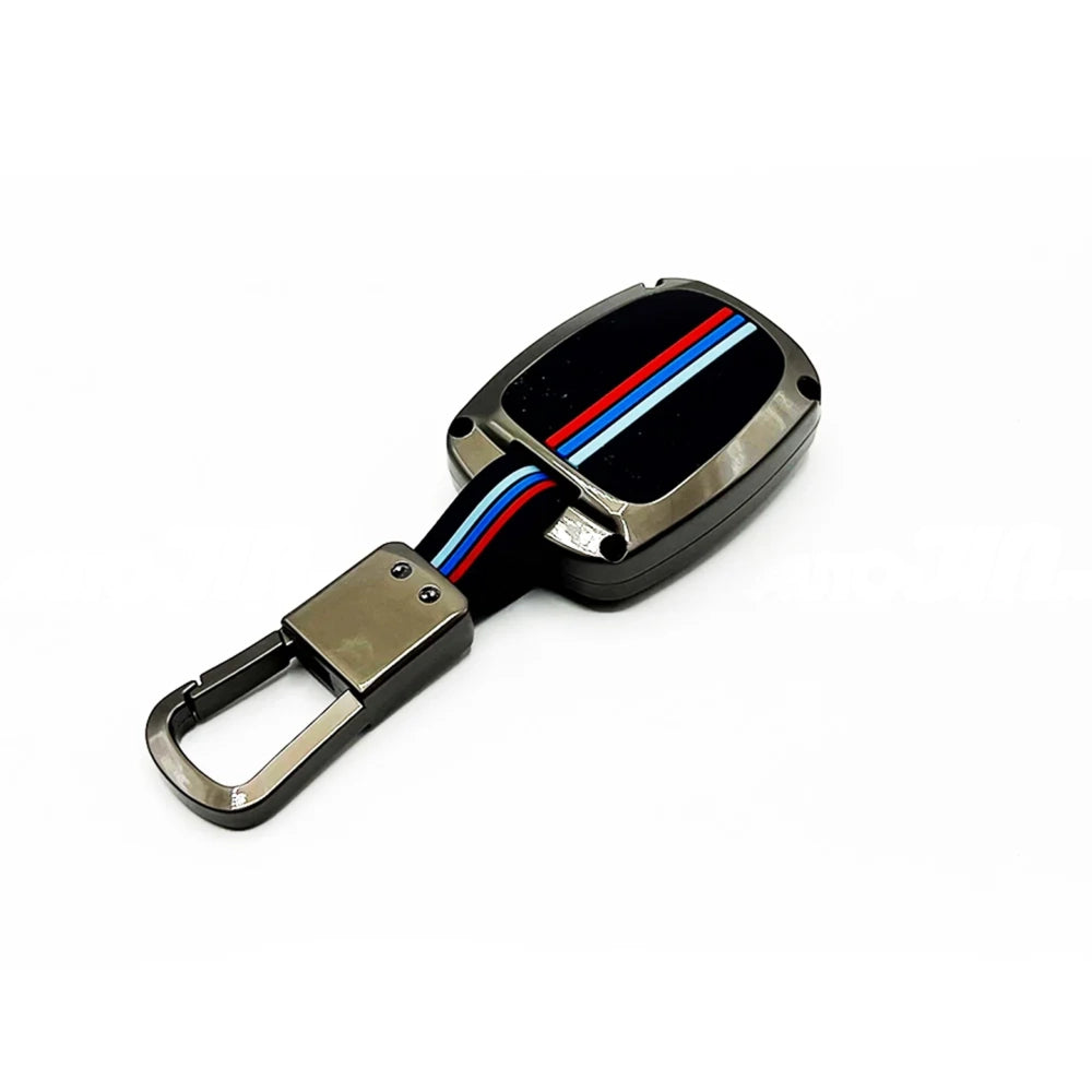 Toyota Corolla Metal Key Cover (2014-2017) – Premium Metallic Grey Case