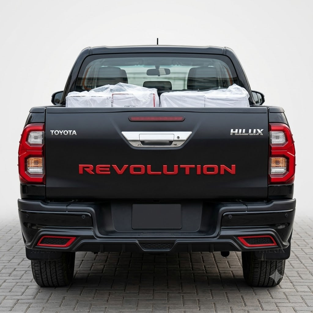 Toyota Hilux Revo Revolution Tailgate Cover Carbon 2015-19