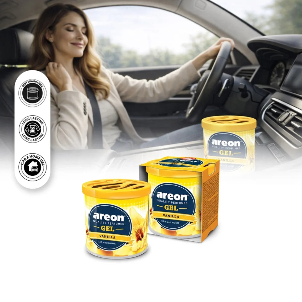 Areon Gel Air Freshener Vanilla 80g