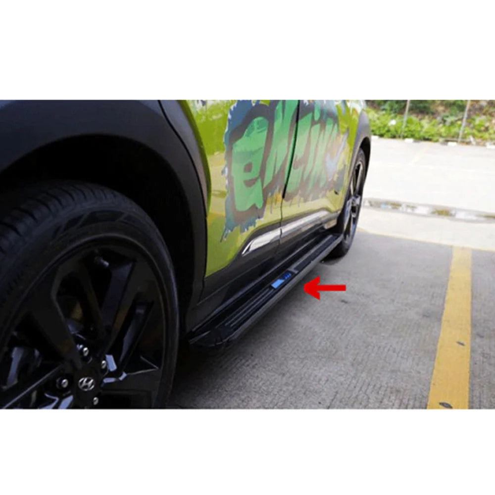 Hyundai Tucson Premium Side Steps Running Boards Black 2020-2024