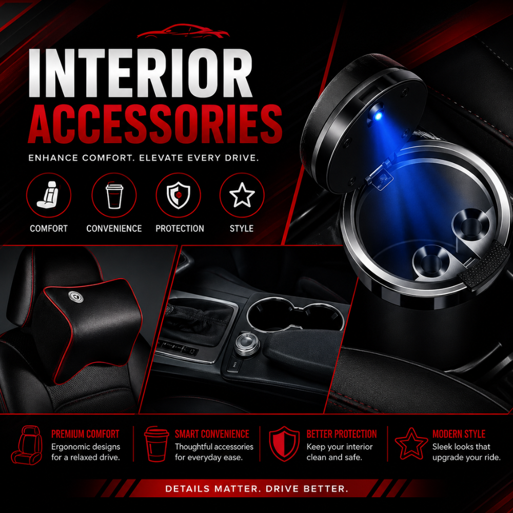 Premium Car Interior Accessories Collection In Pakistan | Elite Autos