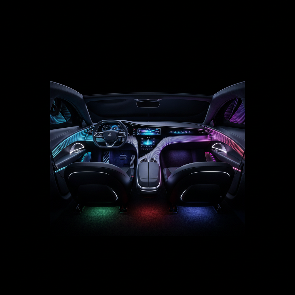 Premium Car Atmosphere Lights & Ambient Interior Lighting Collection In Pakistan Elite Autos
