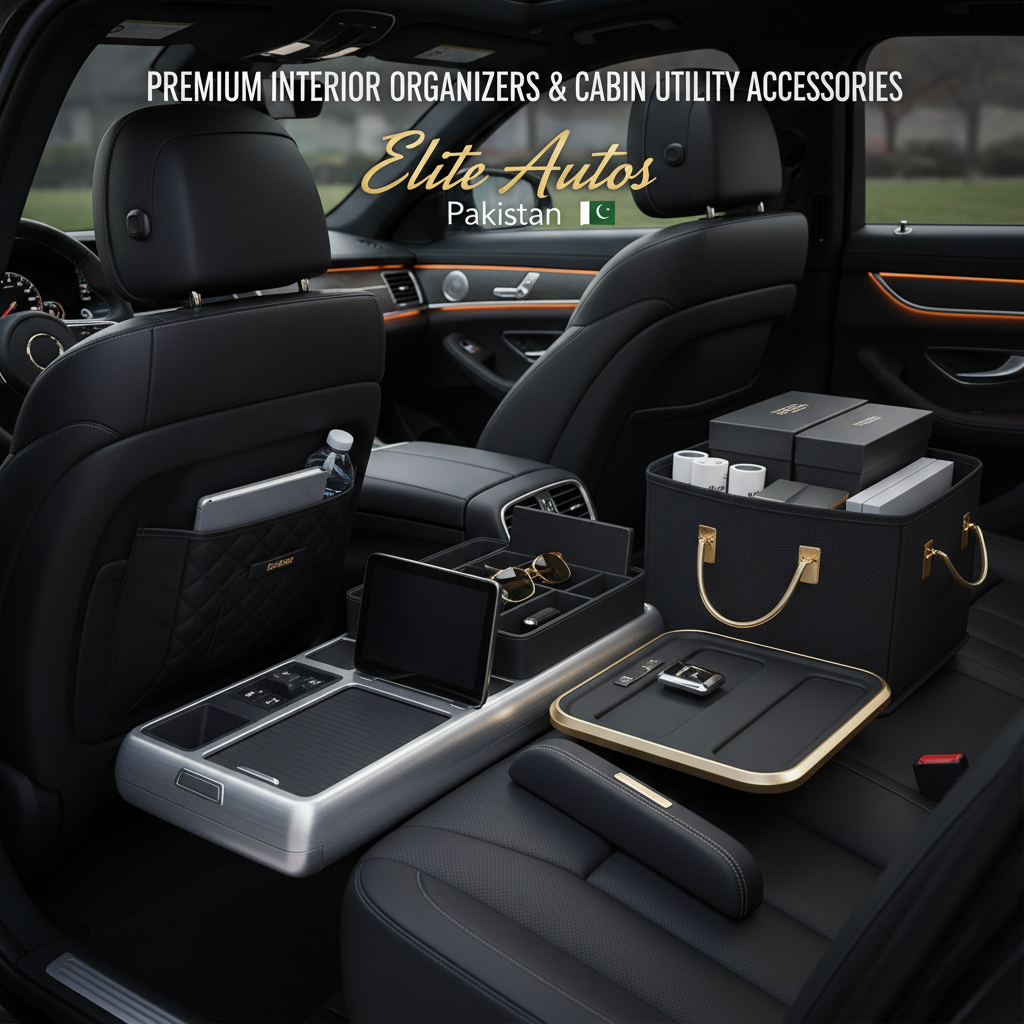 Premium Automotive Interior Organizers & Cabin Utility Accessories Collection In Pakistan Elite Autos