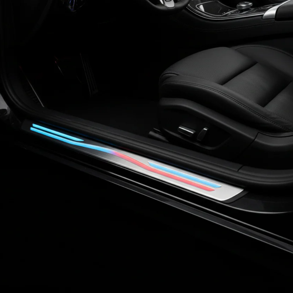 Premium LED Sill Plates & Illuminated Car Door Accessories Collection In Pakistan Elite Autos