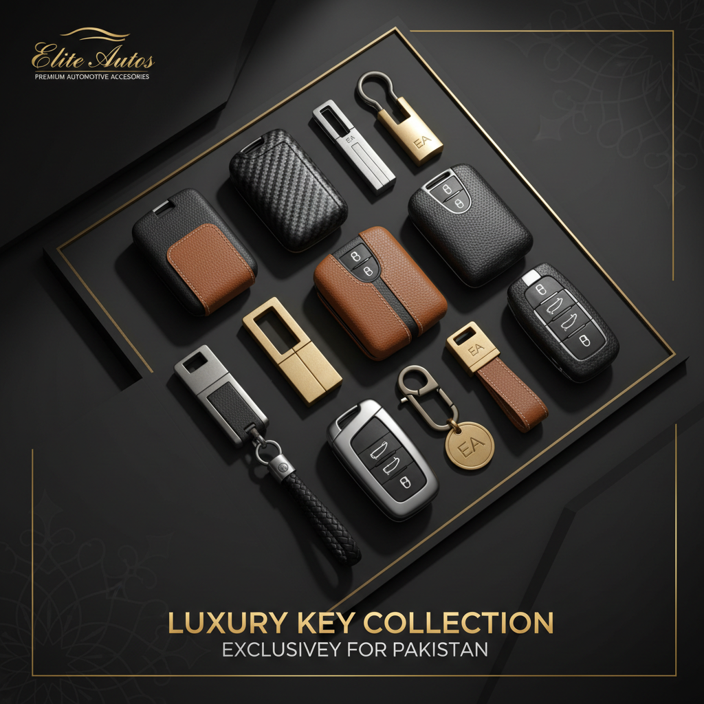 Premium Automotive Smart Key Covers & Luxury Key Chain Accessories Collection In Pakistan Elite Autos