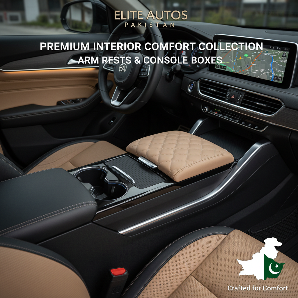 Premium Center Console Organizers & Automotive Interior Accessories Collection In Pakistan Elite Autos