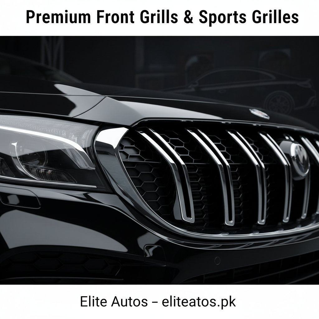 Luxury Car Front Grill Upgrade Automotive Exterior Accessories In Pakistan Elite Autos
