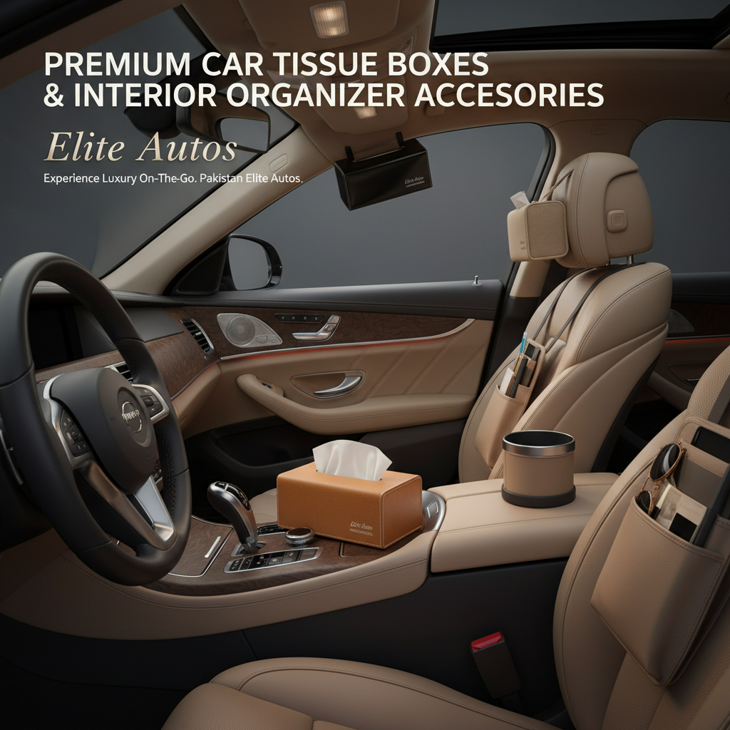 Premium Vehicle Tissue Holders & Luxury Interior Accessories Collection In Pakistan Elite Autos