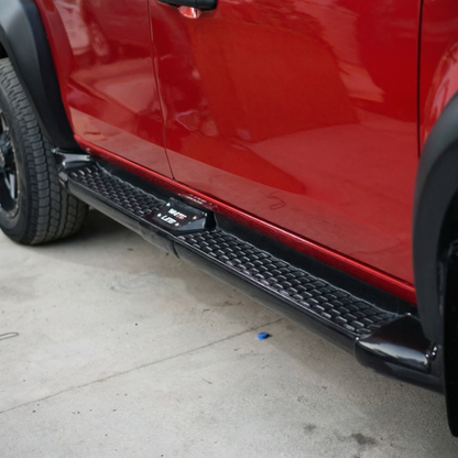Isuzu D-Max Side Step Foot Rest With White Line 2018-2020