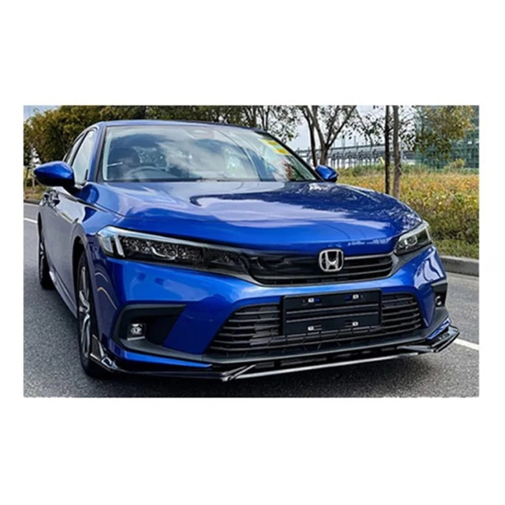 Honda Civic 2022-2023 Front Splitter Glossy Black