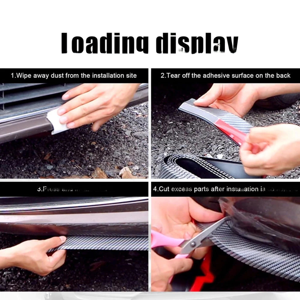5D Anti Scratch Tape Car Bumper Protector 2.5M