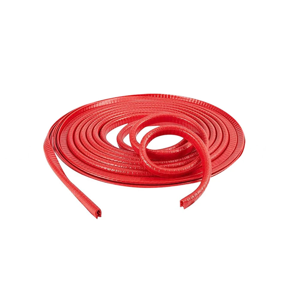 Universal Car Door Edge Guard Strip Red 5M Scratch Protector
