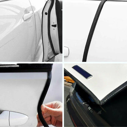 5M Universal Car Door Edge Guard Strip White