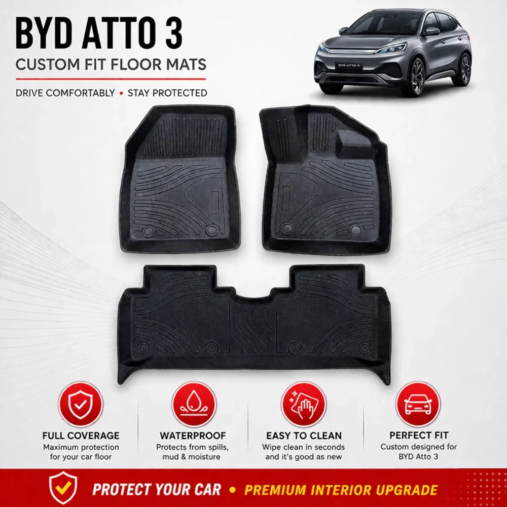 BYD Atto 3 TPE Floor Mats