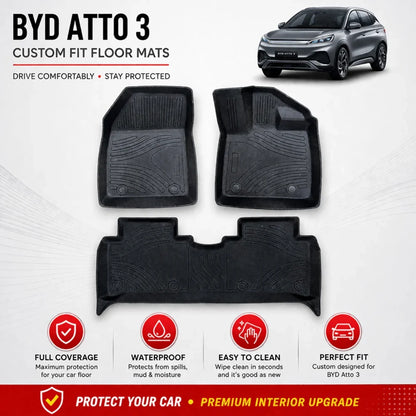 BYD Atto 3 TPE Floor Mats