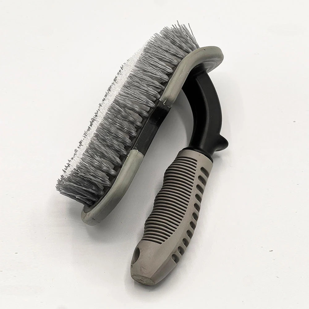 Car Interior Cleaning Brush With Ergonomic Grip - Large