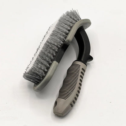 Car Interior Cleaning Brush With Ergonomic Grip - Large