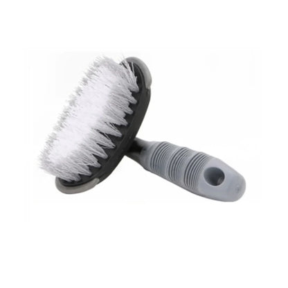 Car Tire Cleaning Brush Wide Curved Shape Scrubber