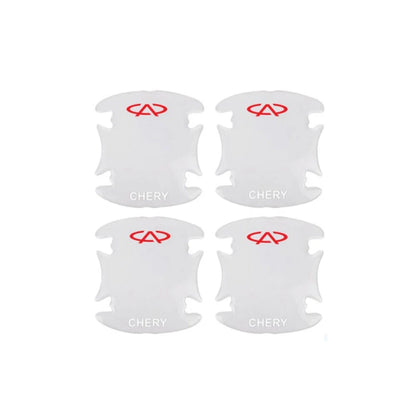Chery Inner Door Handle Protector Transparent Scratch Guard 4 Pcs