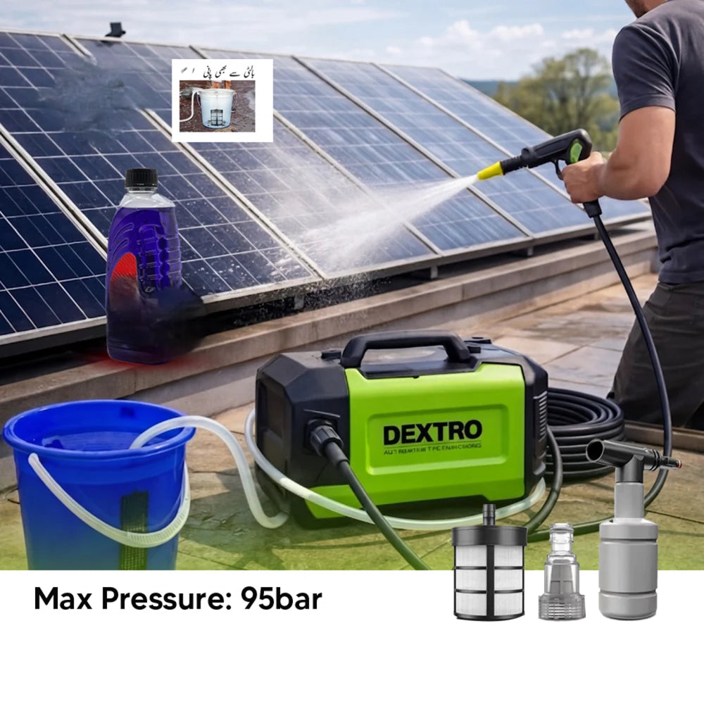 Dextro DX-200 Pro Turbo High Pressure Washer 95 Bar Cleaner