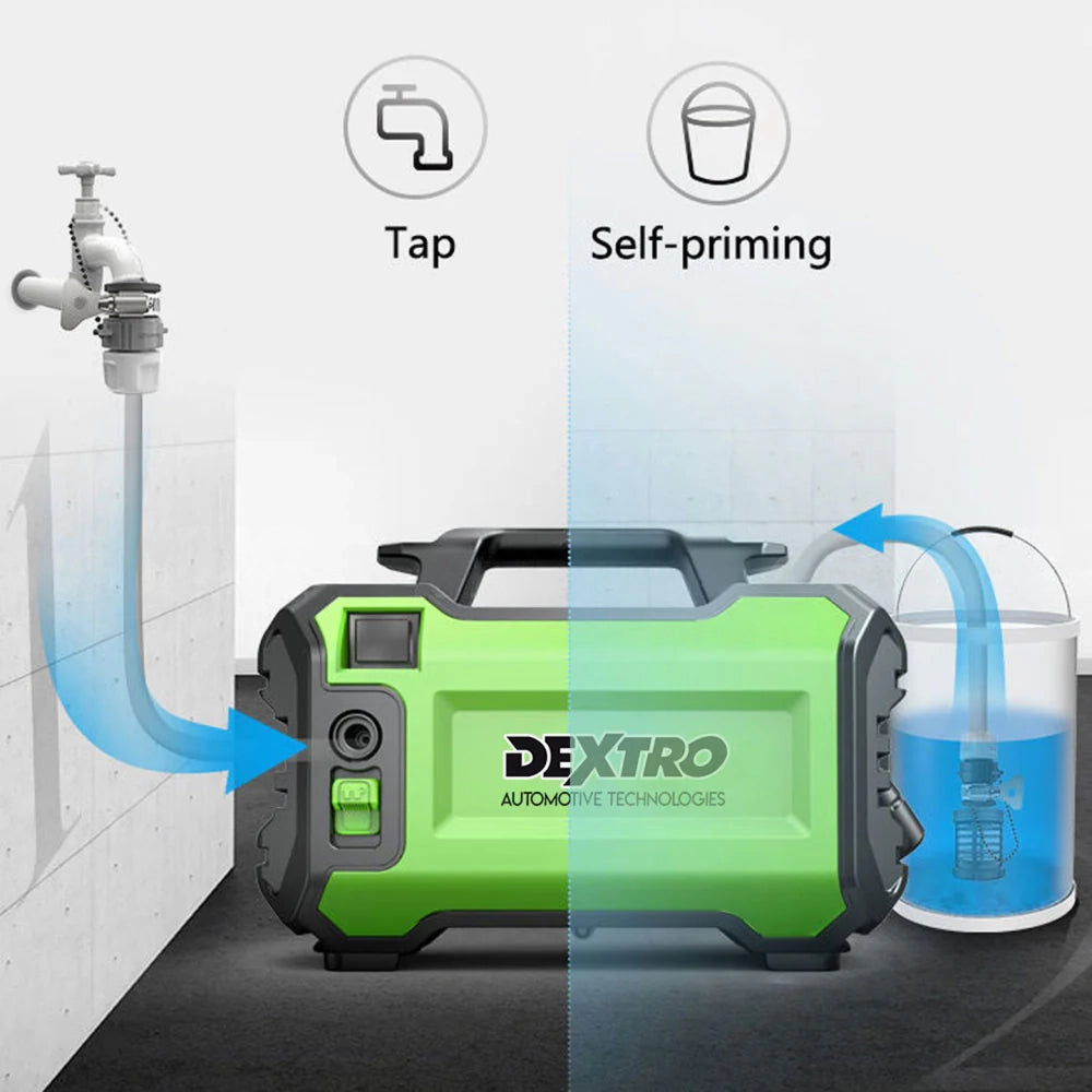 Dextro DX-200 Pro Turbo High Pressure Washer 95 Bar Cleaner