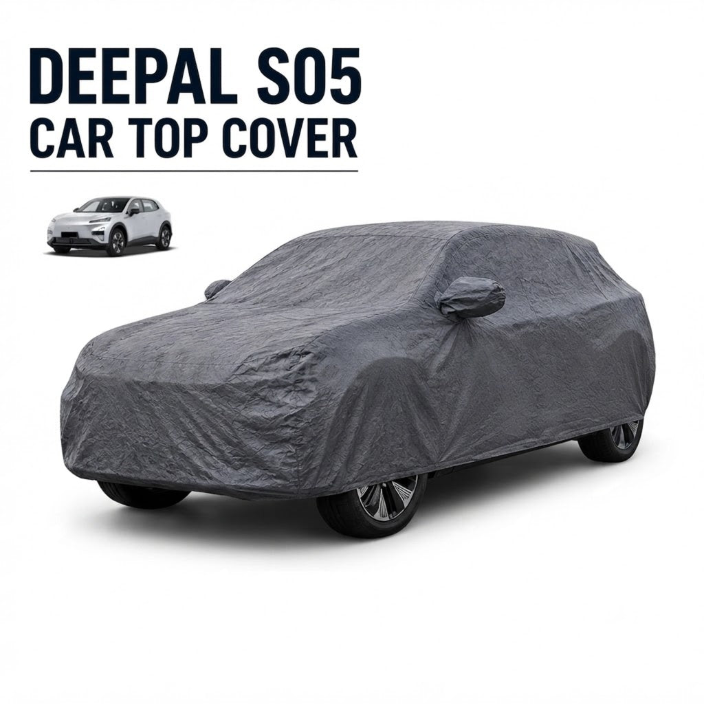 Deepal car top cover, gray non-woven waterproof cover for a car