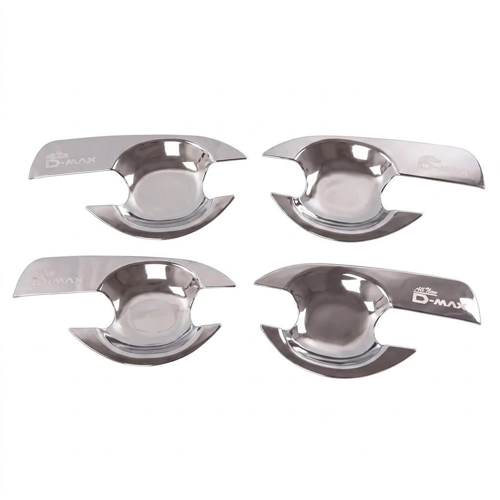 Isuzu D-Max Door Handle Bowl Cover Chrome 4Pcs 2018-2020
