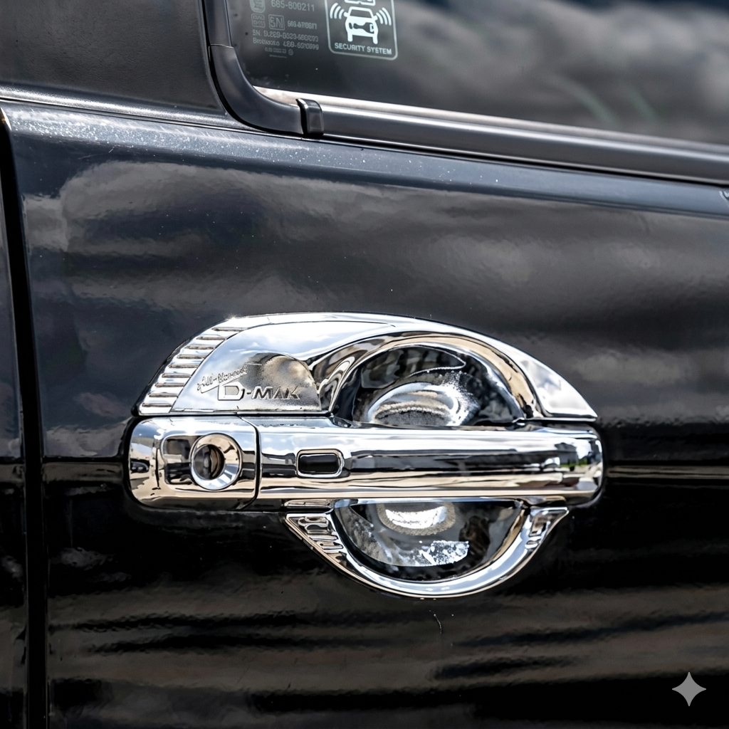 Isuzu D-Max Door Handle Bowl Cover Chrome 4Pcs 2018-2020