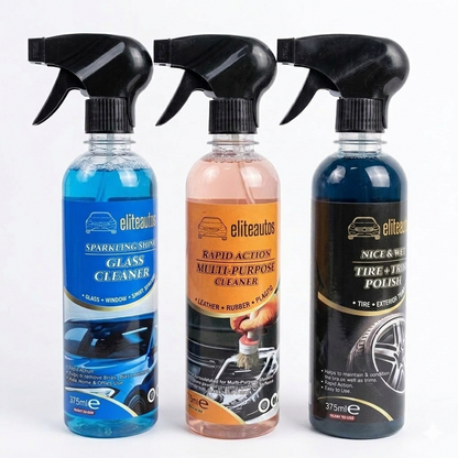 Professional Car Care Combo Kit 3-Piece 375ml Set
