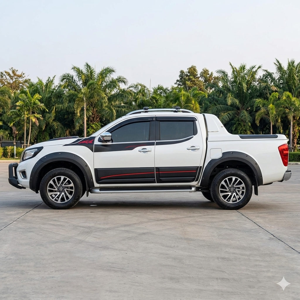 Isuzu D-Max Chrome Window Sill Belt Line Trim 2018-2020