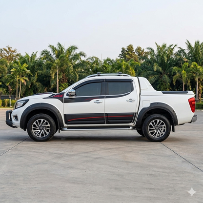 Isuzu D-Max Chrome Window Sill Belt Line Trim 2018-2020