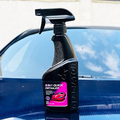 Gladiator 3 in 1 Quick Detailer Spray 500ml GT302