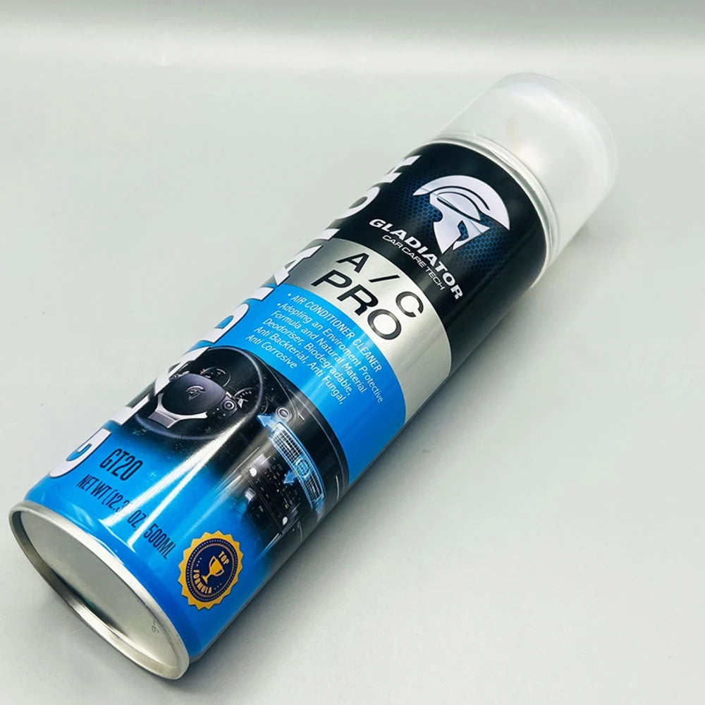 Gladiator Air Vent Cleaner AC Pro Foam Spray 500ml GT20