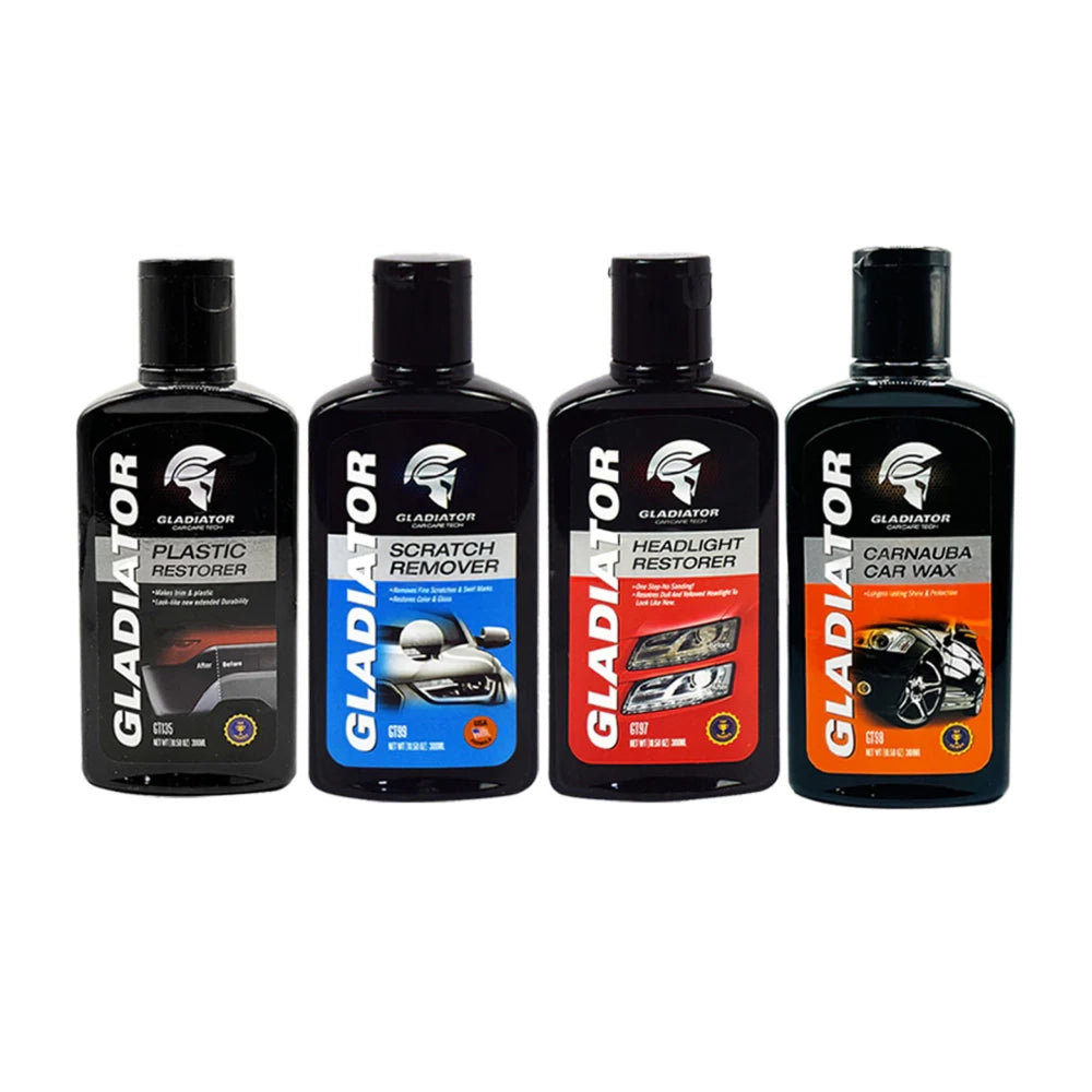 Gladiator Car Deep Cleaning Kit Detailing Set 8Pcs Combo