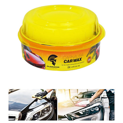 Gladiator Carnauba Car Wax and Dashboard Polish Kit