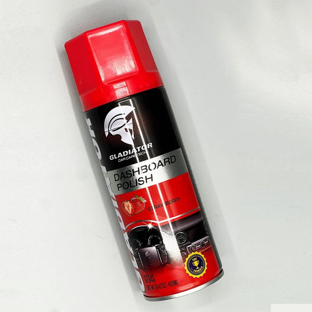 Gladiator Dashboard Polish Spray 450ml (Pack of 2) - Multi Fragrance