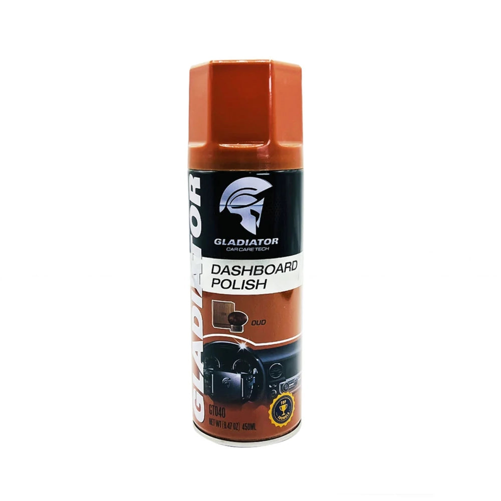 Gladiator Dashboard Polish Spray 450ml (Pack of 2) - Multi Fragrance