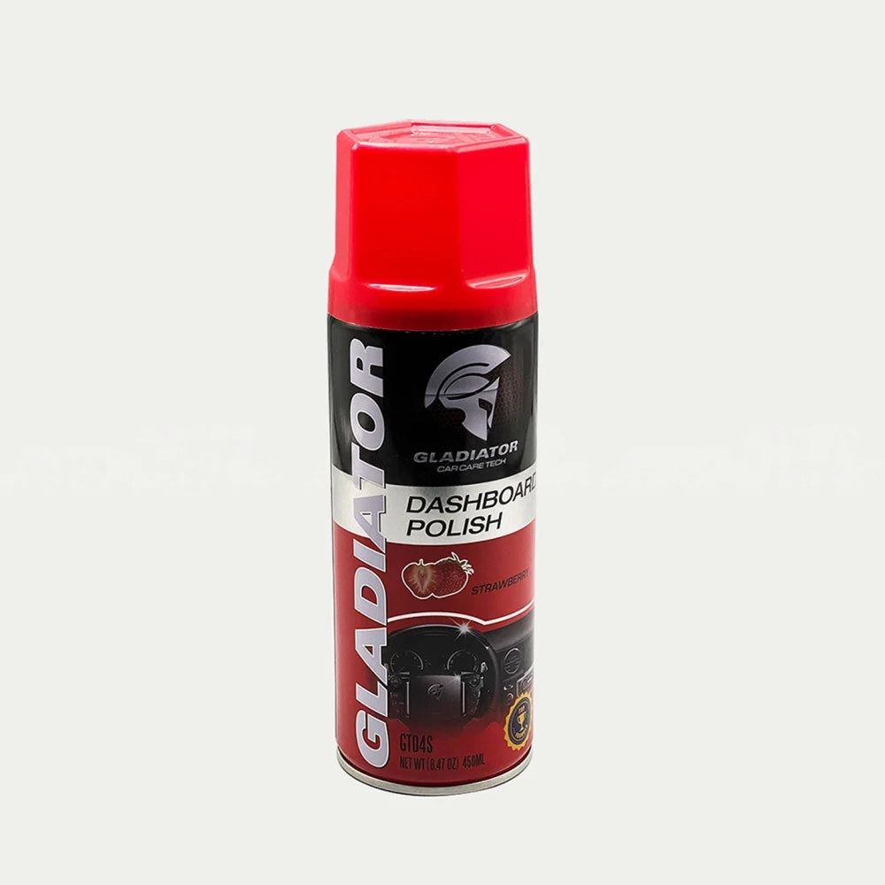 Gladiator Dashboard Polish Spray 450ml - Strawberry Fragrance