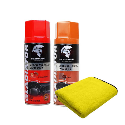 Gladiator Dashboard Restore & Shine Polish 450ml Ultimate Deal