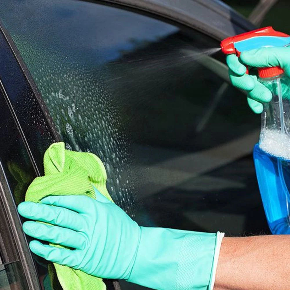 Gladiator Streak-Free Glass Cleaner Spray 500ml With Microfiber Towel Combo Deal