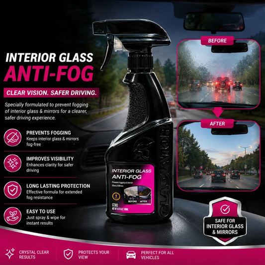 Gladiator Interior Glass Anti Fog Spray 500ml GT309