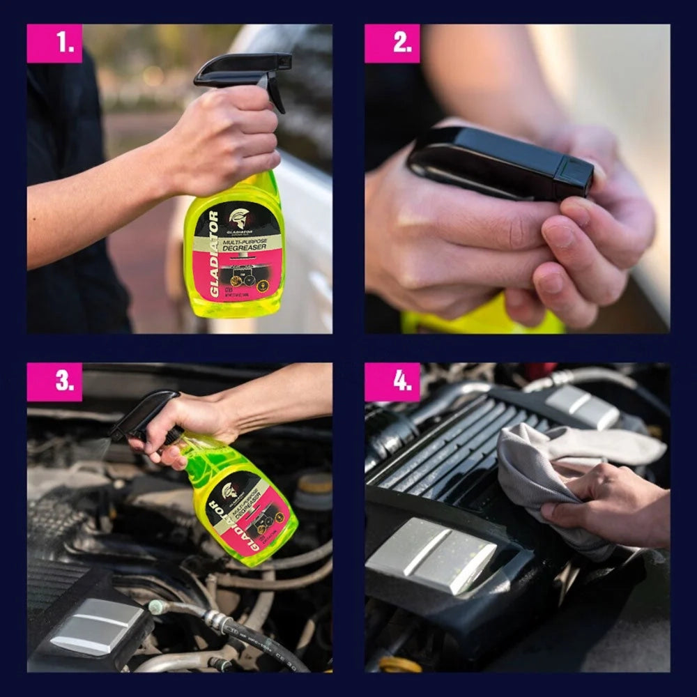 Gladiator Multi-Purpose Engine Degreaser Spray 500ml GT89