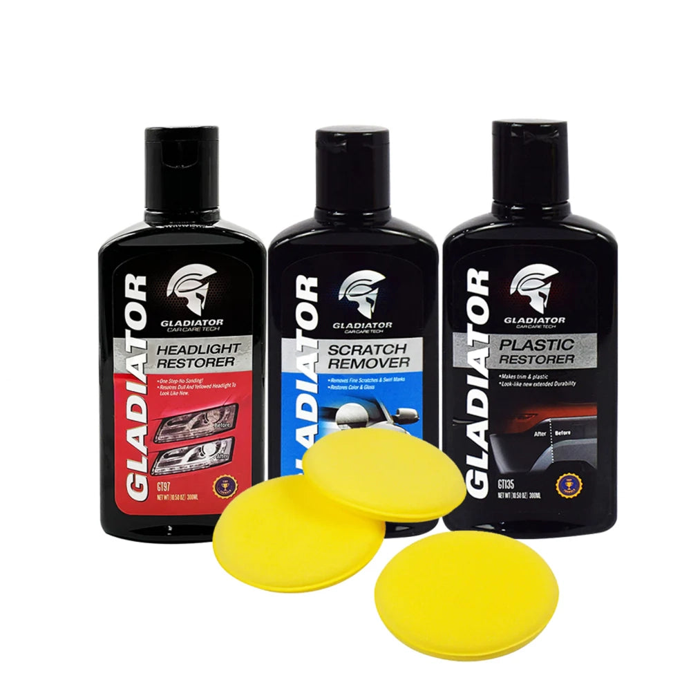 Gladiator Restore Kit Car Care Restoration Kit Pack of 6