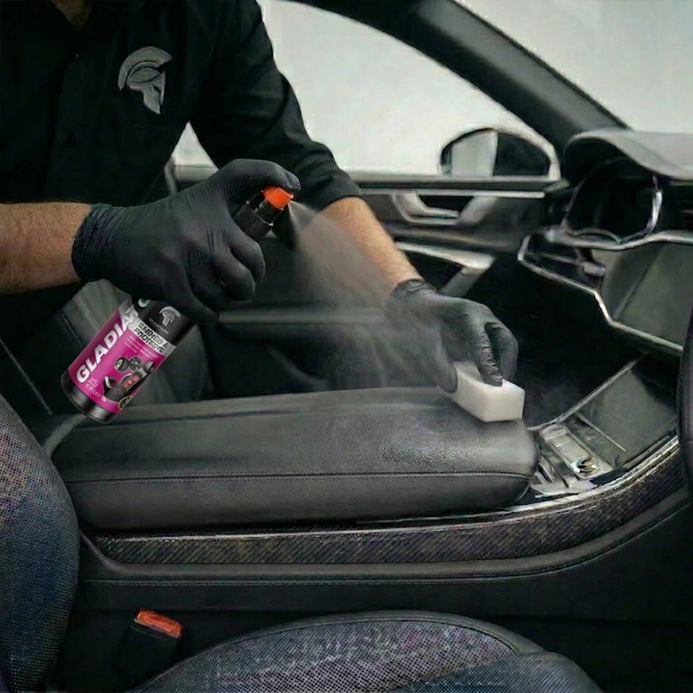 Gladiator Shines & Protects Vinyl, Rubber & Plastic Restorer 118ml GT25