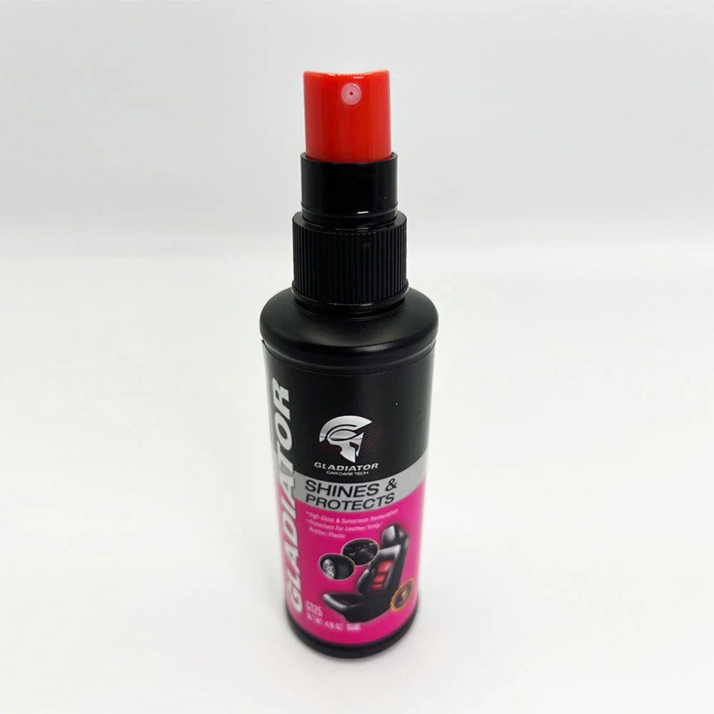 Gladiator Shines & Protects Vinyl, Rubber & Plastic Restorer 118ml GT25