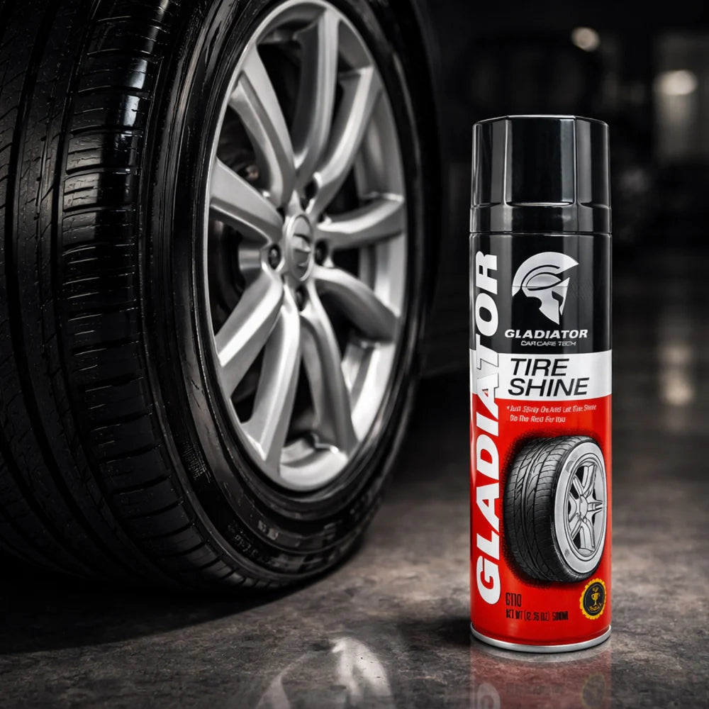Gladiator Tire Shine GT10 500ml No Wipe Gloss Spray