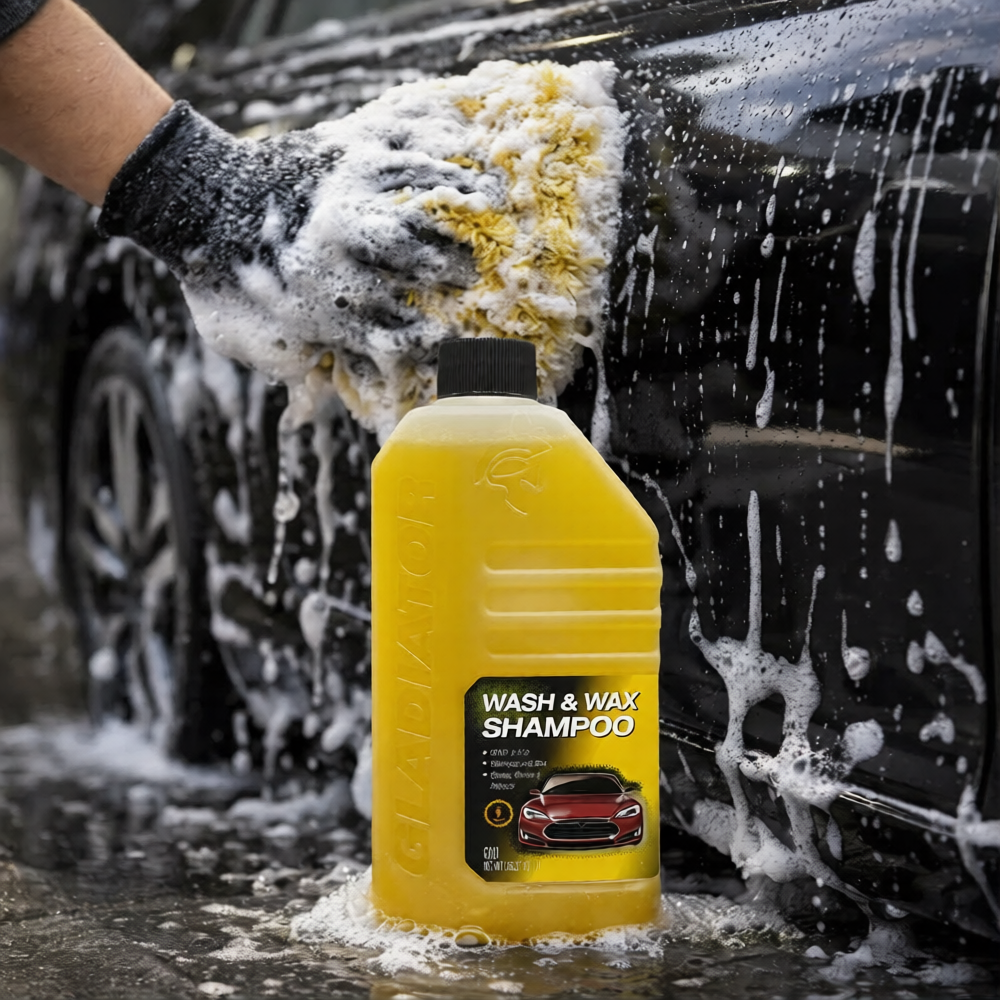 Gladiator Wash & Wax Shampoo 1 Litre GT61