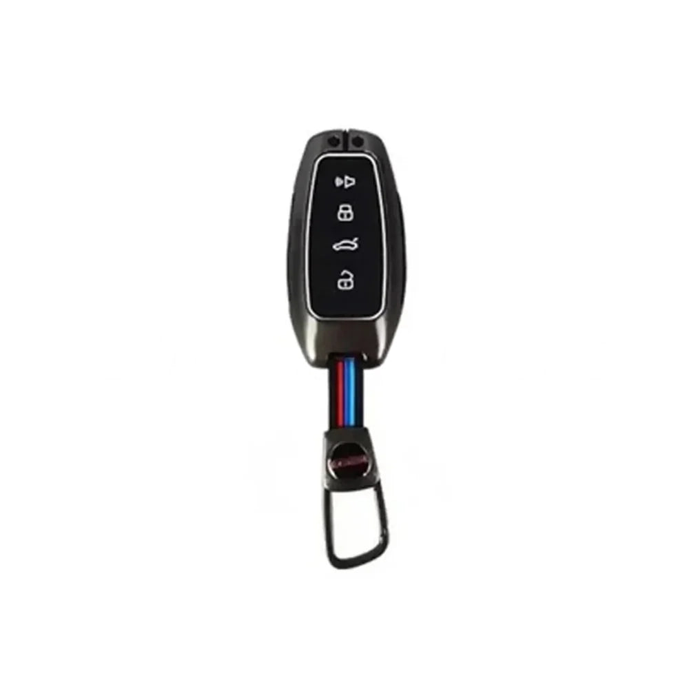 Haval H6 Metal Key Cover (2023-2024) – Premium Metallic Grey Case